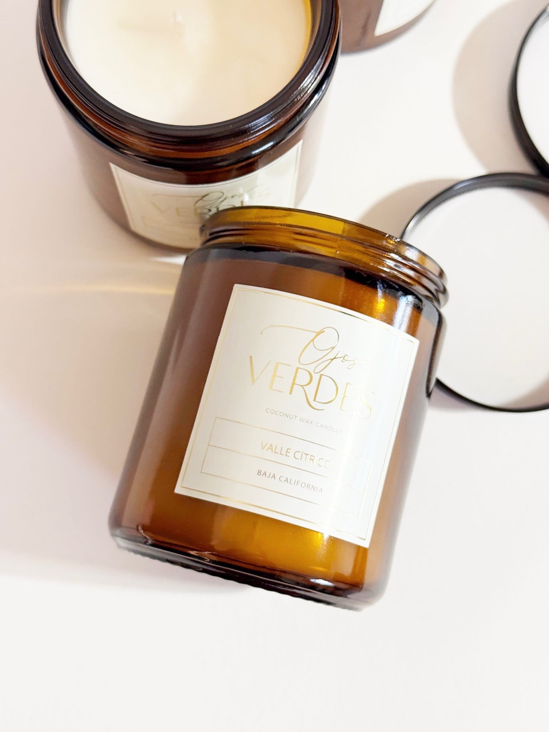 Velas 9 oz Ámbar
