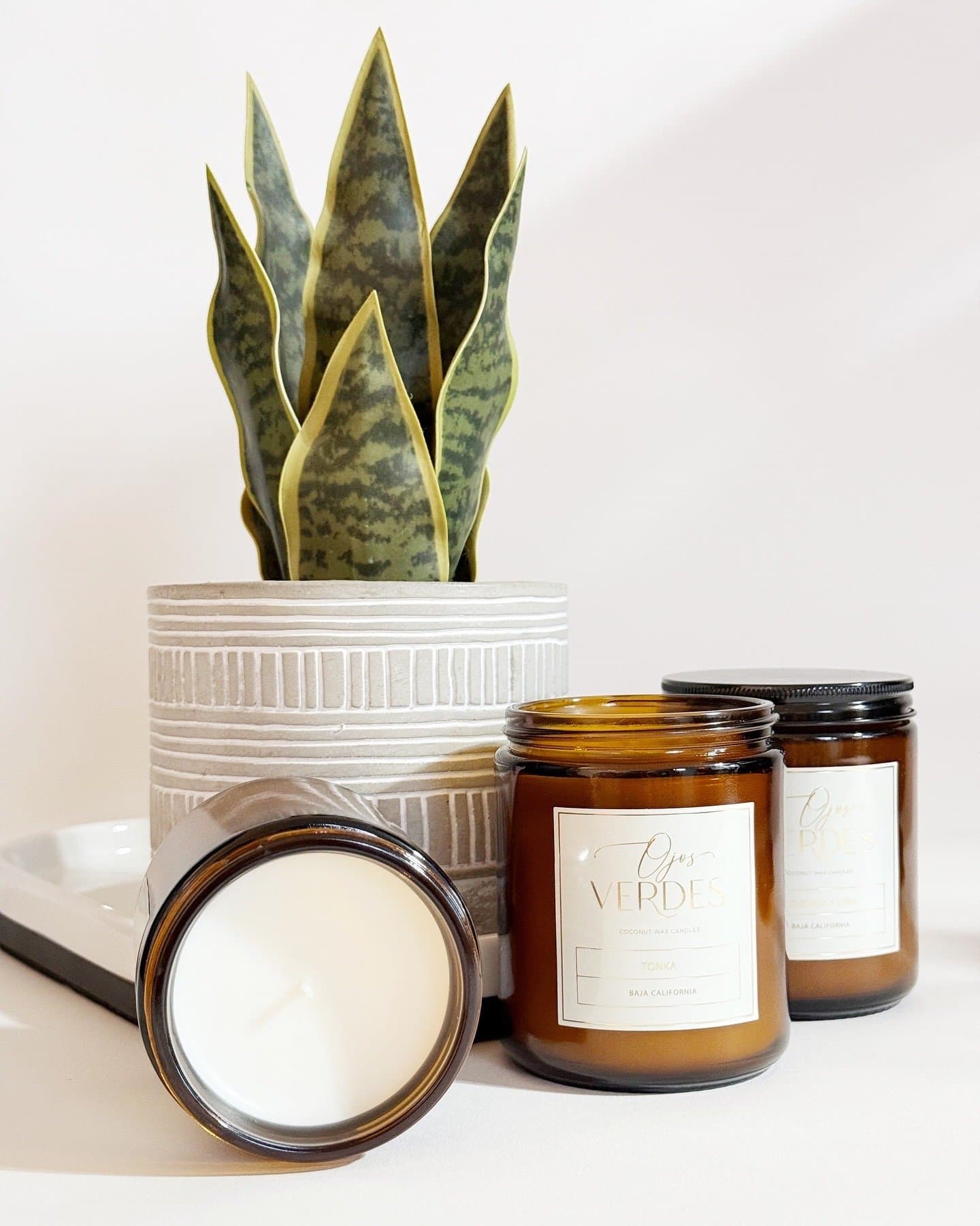 Velas 9 oz Ámbar